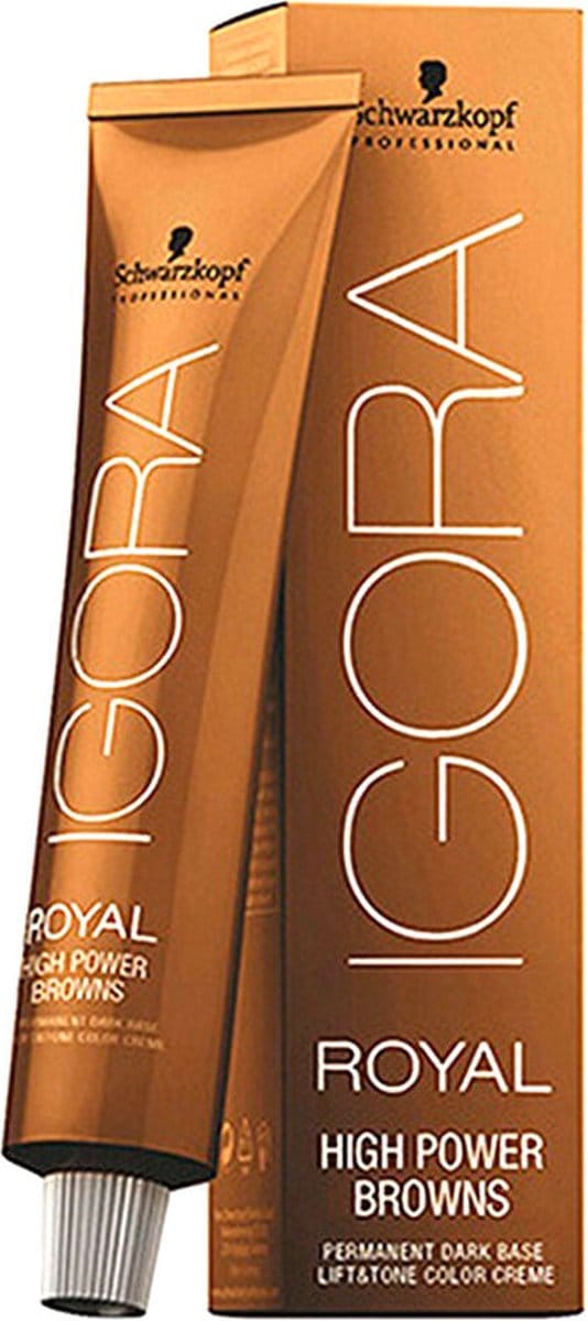 Permanente Kleur Igora Royal Hight Power Browns Schwarzkopf B-B (60 ml)
