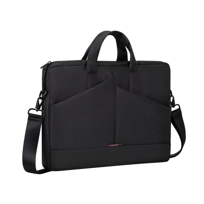 RivaCase 8731 Diagonal Plus Laptop tas 15.6 / 6 inch Grijs