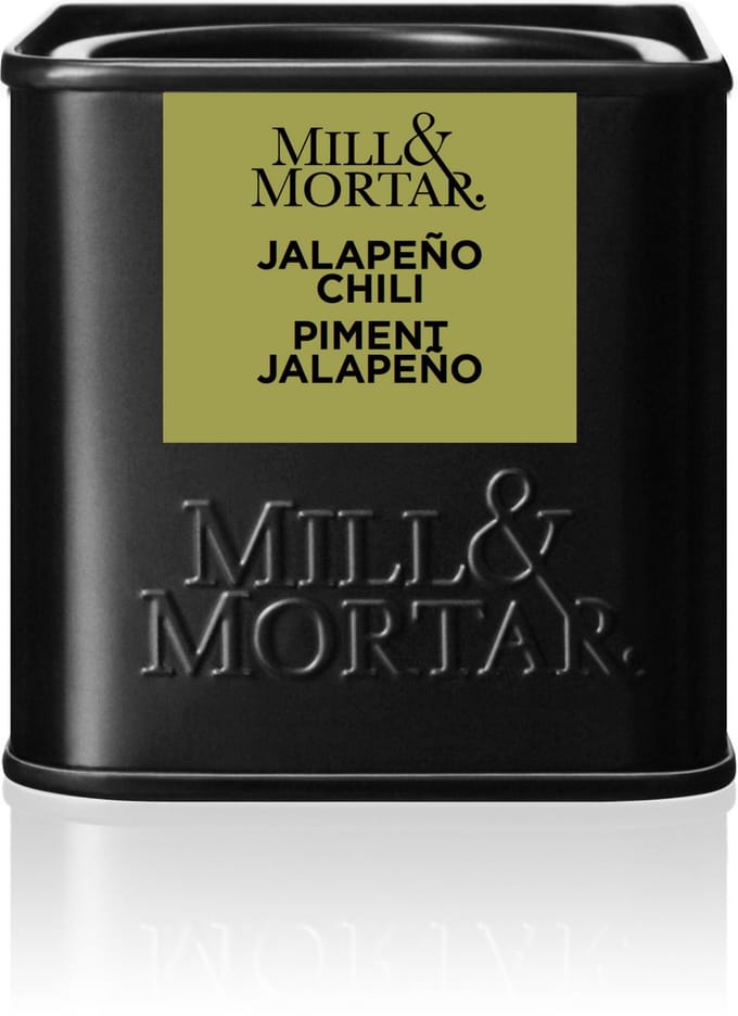 Mill & Mortar - biologische Jalapeño chilivlokken - 45 g