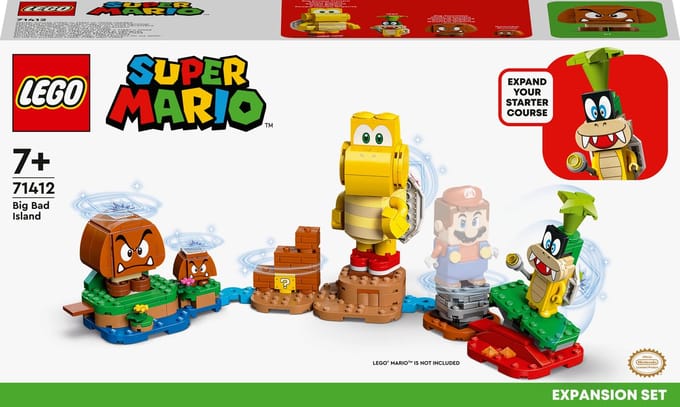 LEGO Super Mario Uitbreidingsset: Groot duister eiland - 71412