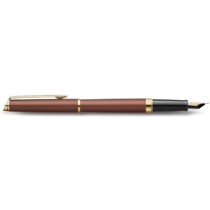 Waterman Hémisphère Fountain Pen | Copper Red (The Understated Edit Collection) | Medium Nib with Blue Ink | Gift Box