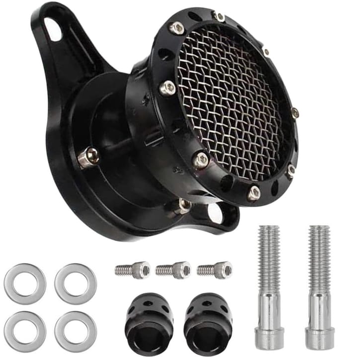 Dailygoods- Luchtreiniger Motorfiets - Aluminiumlegering - Compatibel