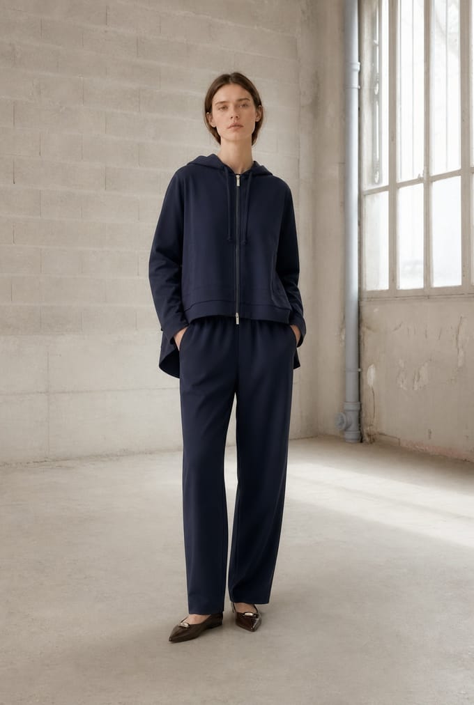 Simona jacket technical jersey | Blue - Blue / S