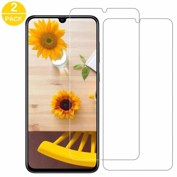 Screenprotector Geschikt voor Samsung Galaxy A70/A70s Screenprotector Tempered Glass - 2 Stuks