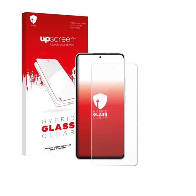 upscreen - Screenprotector voor Xiaomi Redmi Note 14 5G - Folie Beschermfolie Beschermglas transparant