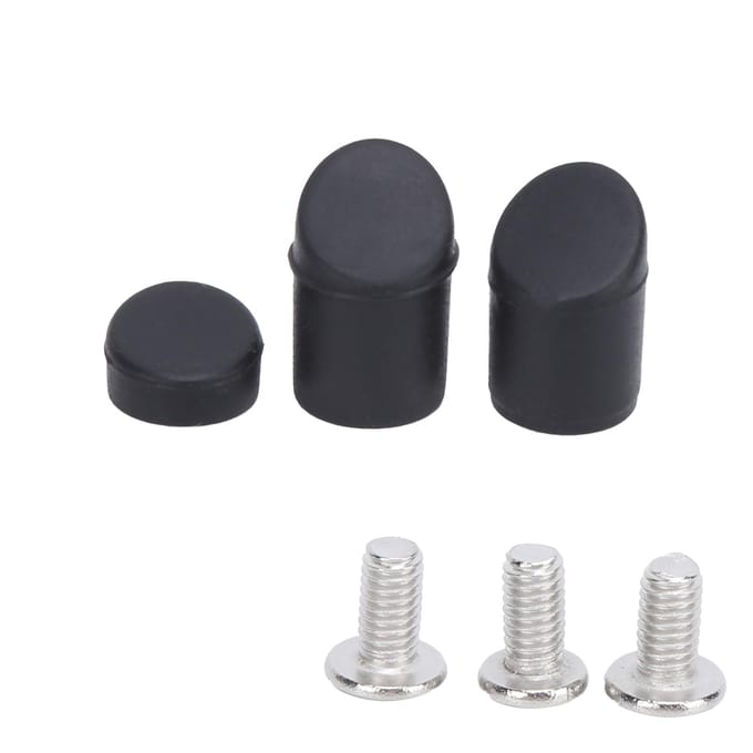 Elektrische Scooter Achterspatbord Schroeven Rubberen Dop Schroef Plug Afdekking voor Xiaomi M365 black