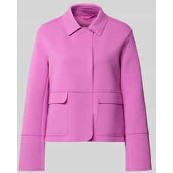 Blazer met kentkraag en opgezette klepzakken