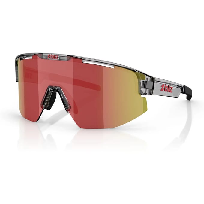 BLIZ Active Eyewear Matrix Transparent Dark Grey Zonnebril grijs