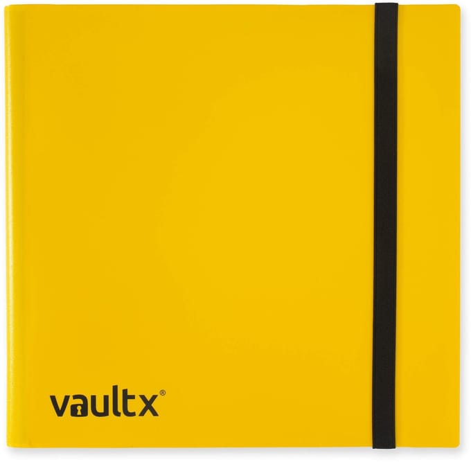 Vault X 12-Pocket Strap Binder - Verzamelmap - 480 Kaarten/Geel
