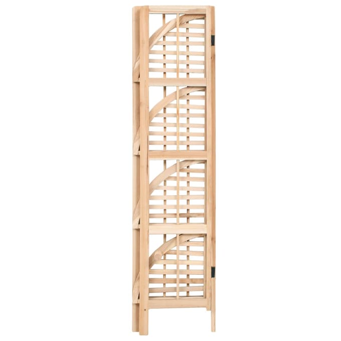 vidaXL - Hoekschap - 27x27x110 - cm - cederhout