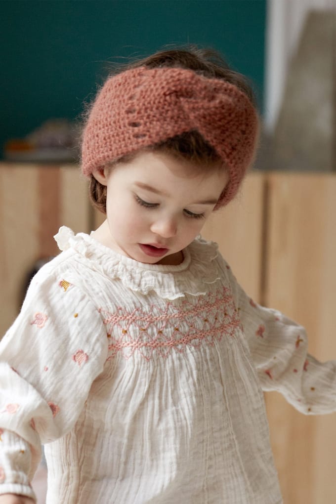 Louise Misha Headband Sidony Tobacco Größe: 9-12M | Outlet | kids