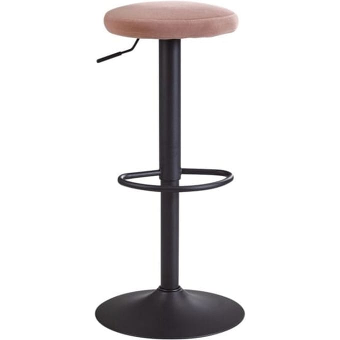 Sky Style Swan Barkruk Roze Velvet