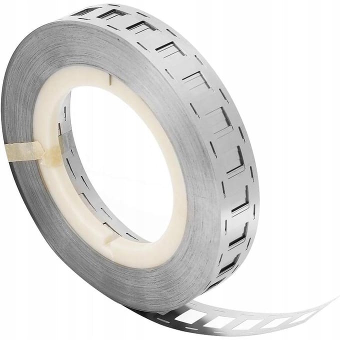 Rosfix Nikkelbeklede Stalen Band - 25,5x0,15 Mm, 1,5µm Nikkellaag - 1 M