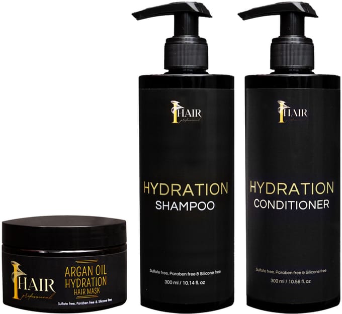 Hydration Shampoo, Conditioner & masker Sulfaat- en Parabeenvrij