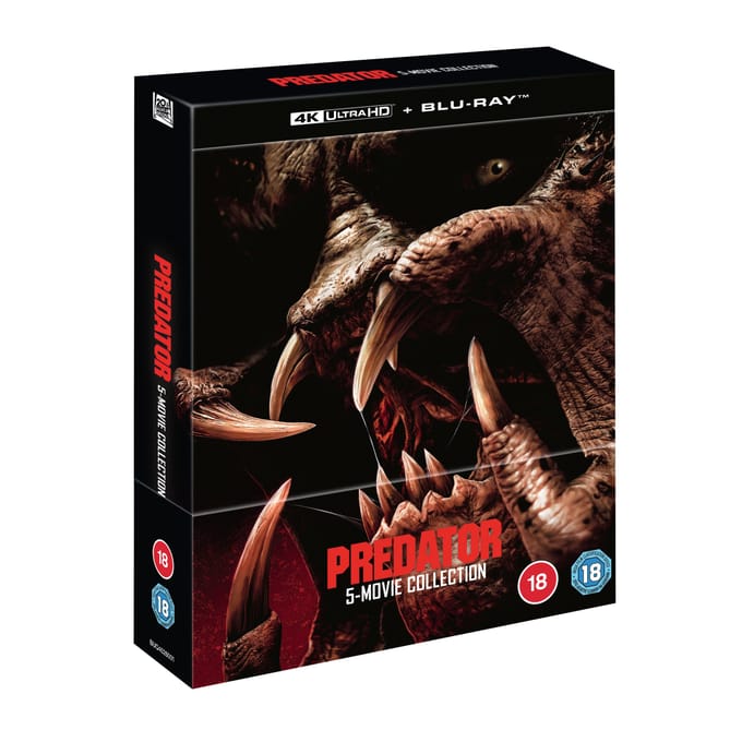 Predator - 5 Film Collectie - 4K Ultra HD + Blu-ray - Import
