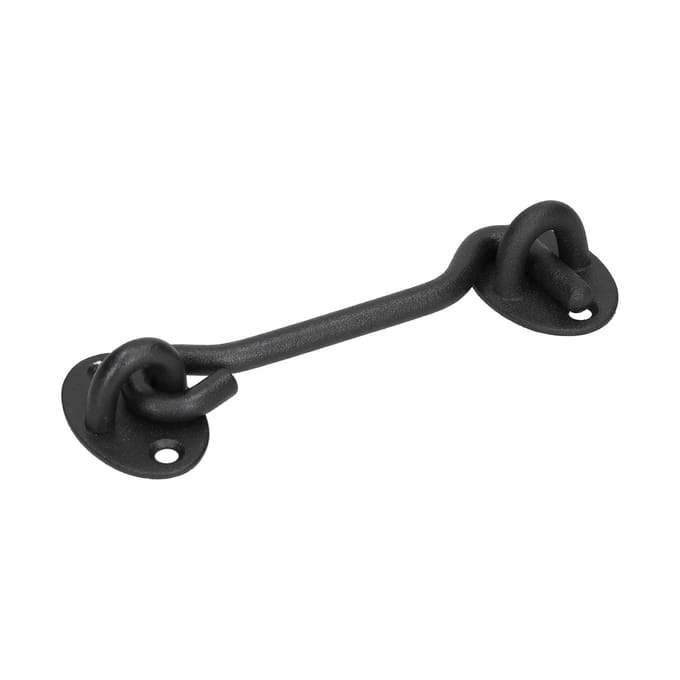 Schuurdeurslot RVS Schuifdeur Poort Grendel Kit Hardware Accessoire Zwart