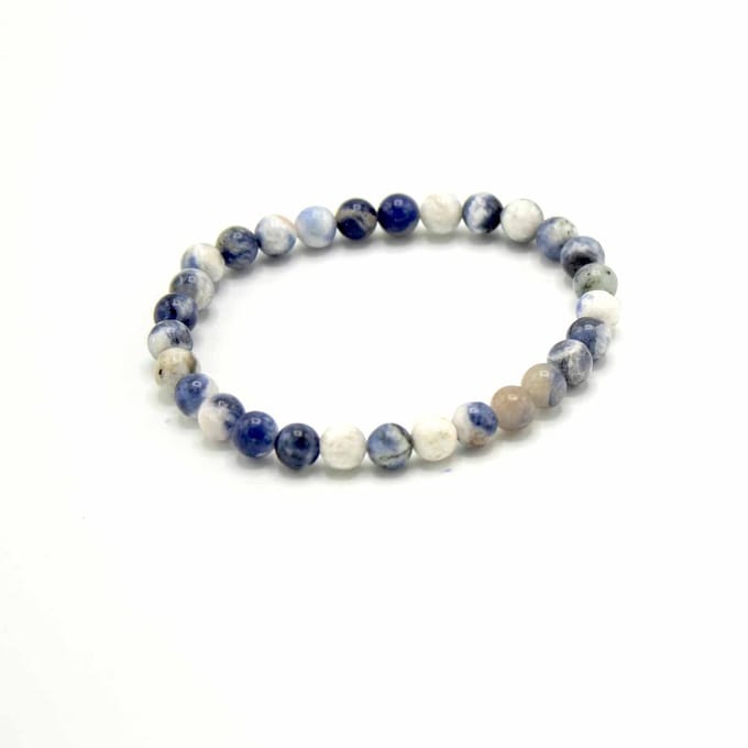 Edelsteen Manifestatie Armband - Sodaliet - Waarheid