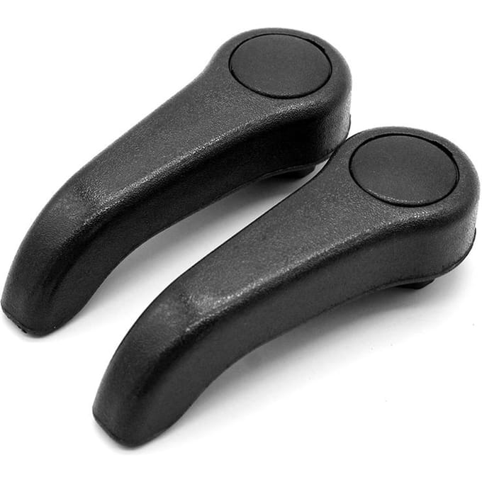 Vervangende stoelgrepen voor Renault Clio MK2 Hatch Back Adjust Lever Handle Pull Set (zwart) zwart