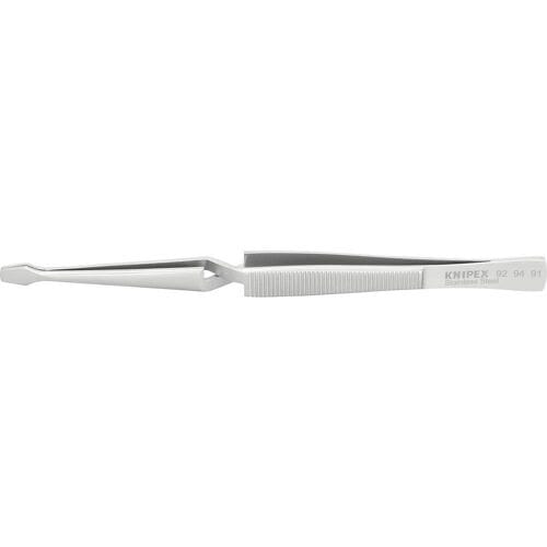 KNIP pincet 9294, verenstaal, le 160mm, greep vernikk, trapezium