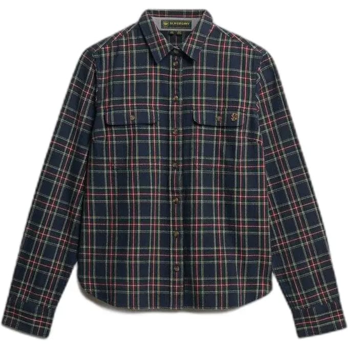 Superdry - Lumberjack Geruite Flanellen Overhemd - Dames - Shirts