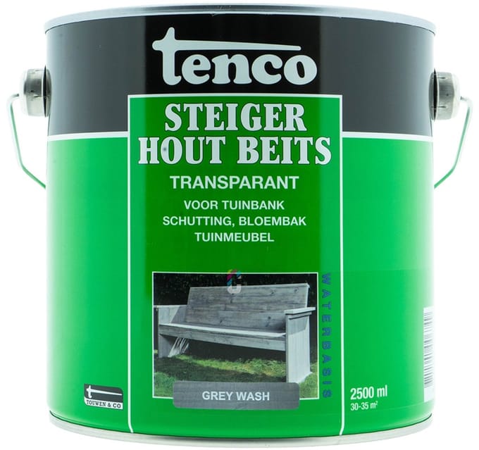 Tenco Steigerhoutbeits Grey Wash 2,5 liter