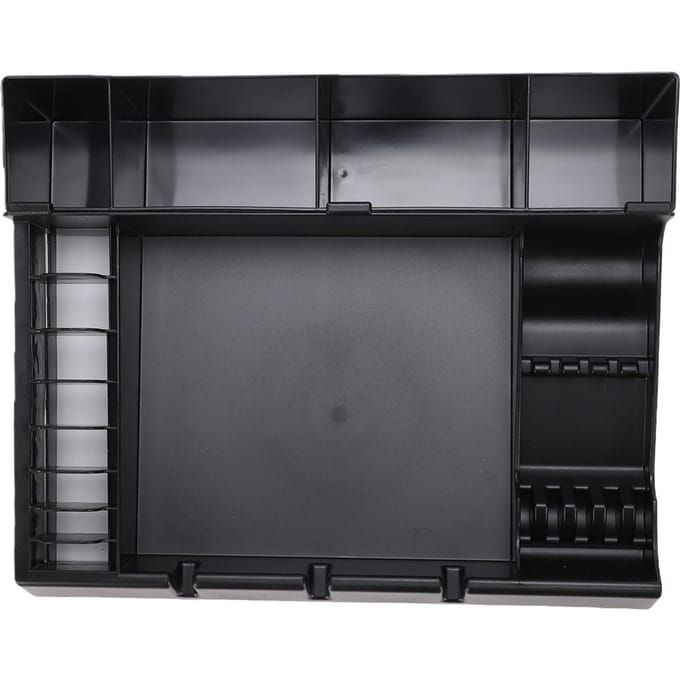 Grote Barbier Station Organizer Anti-slip Afneembaar Kappersalon Styling Tools Organizer voor Kapselbenodigdheden Afneembaar gray