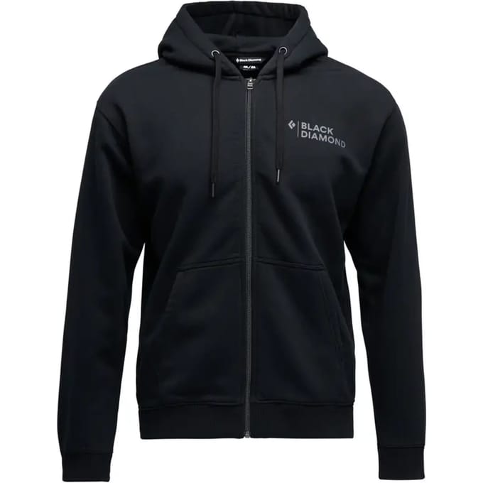 Black Diamond Mini Stacked Sweatshirt Met Rits Zwart S Man