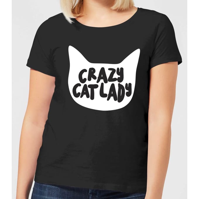 Crazy Cat Lady Women's T-Shirt - Black - 3XL