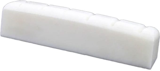 Allparts BN2812000 Slotted Bone Topkam voor Martin® Gitaren