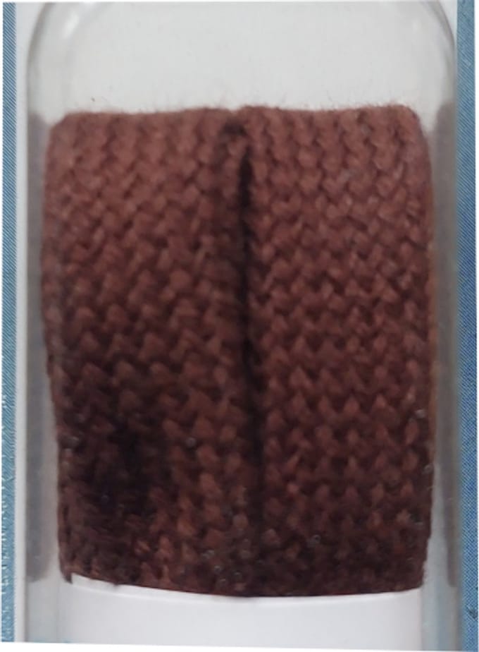 Cordial Veter - Middel Bruin - Plat - Extra Breed - Lengte 90 cm - Breedte 11 mm - Schoenveter