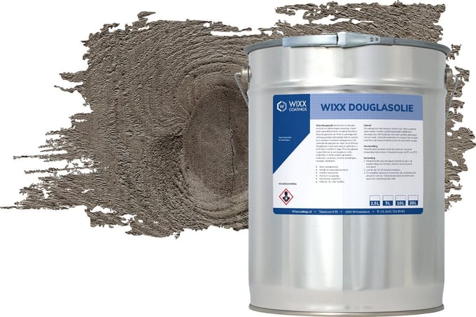 Wixx Douglas Olie UV+ - 20L - Grijs