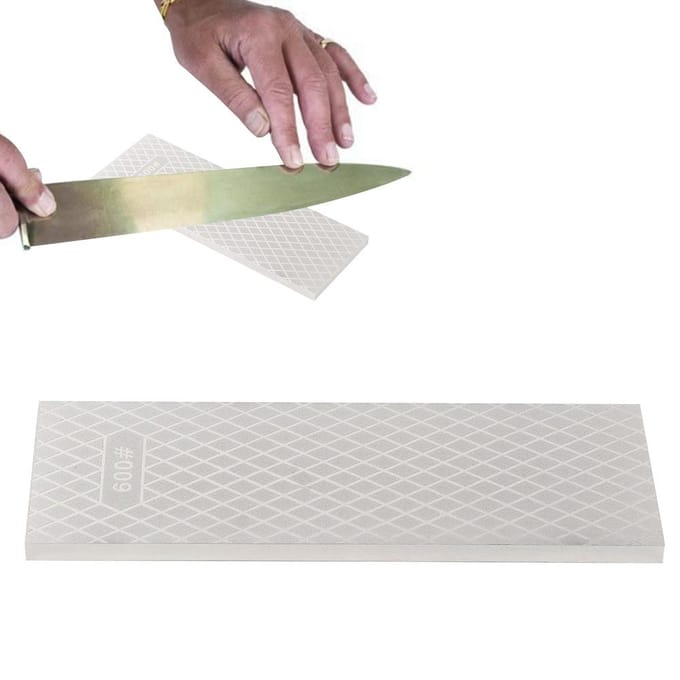 200/600 Korrel Diamant Slijpsteen Dubbelzijdig Keuken Slijpen Slijpmachine Slijper Wetzsteen white