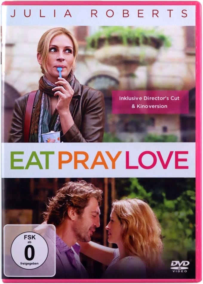 PLAION Eat, Pray, Love DVD Duits, Engels, Turks