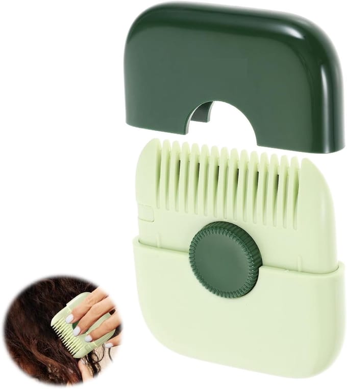 Multifunctionele Haarclipper met Dubbele Punt, Kam en 2-in-1 Ontwerp voor Het Knippen en Stylen van Dun Haar