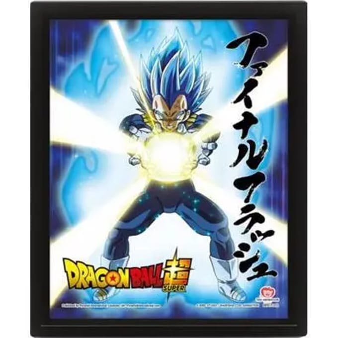 3D lenticulaire frame Pyramid Dragon Ball Super Overpowered Team Up