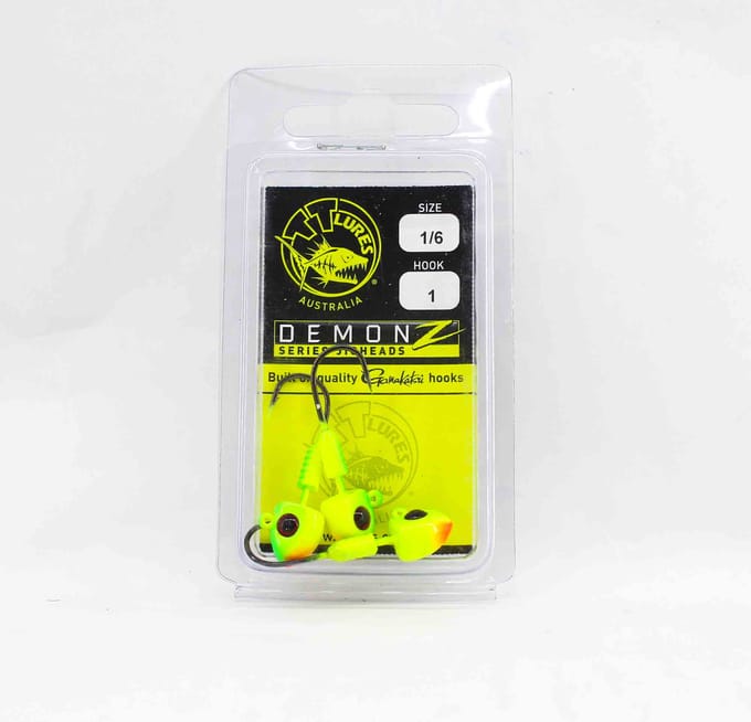 Tackle Tactics TT Demonz jighead 1/6 oz 1H 3/pack grafiek (7853)