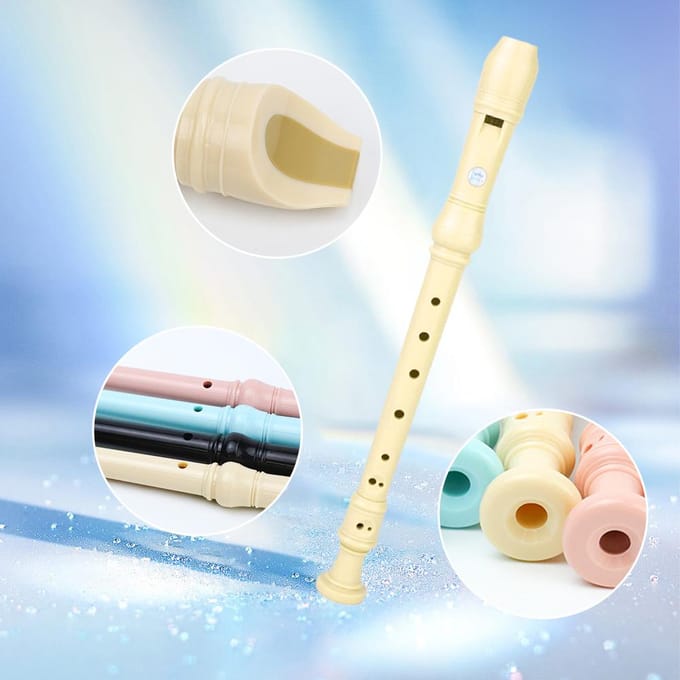 8-Gaats Sopraanblokfluit Instrument Hoge Toonhoogte C-Toon Fluit Sopraanblokfluit Klarinet met