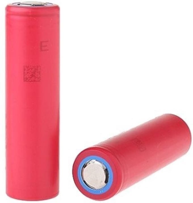 Sanyo NCR18650GA 18650 3350mAh 10A 3.6V Li-ion - Flat Top - 1 Stuk
