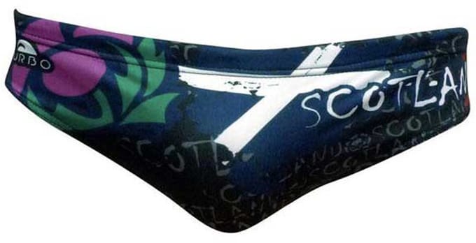 Turbo Scotland Zwemslip Zwart 5XL Man