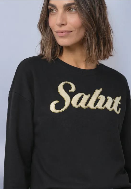 Sweatshirt met lange mouwen en Artwork