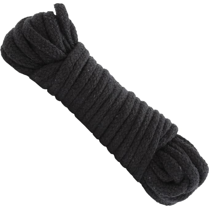 Bondage Touw 10 meter - Zwart