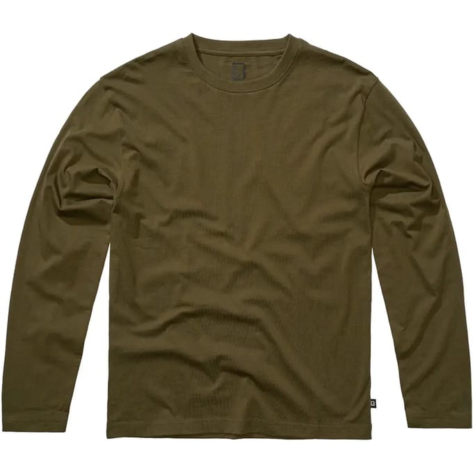 Brandit - Premium Longsleeve shirt - 4XL - Olijfgroen