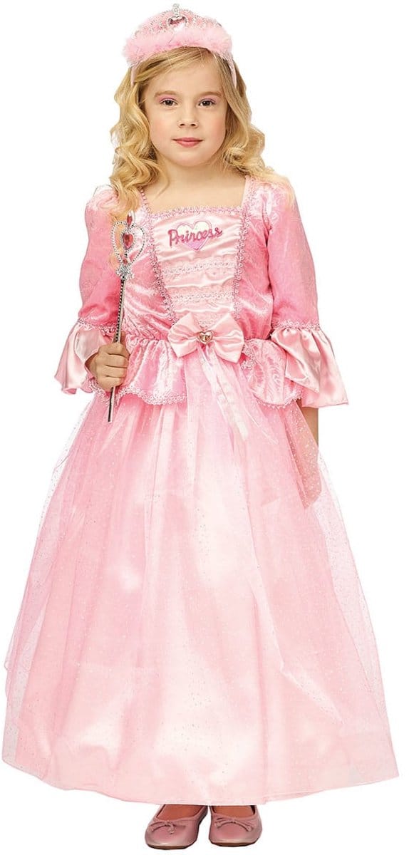 Prinsessenjurk Camille Roze Premium - Maat 140