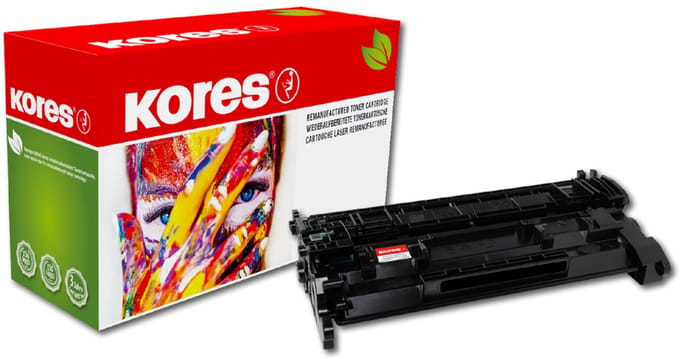 Kores Toner zwart, vervangt HP CF540X, hoge capaciteit