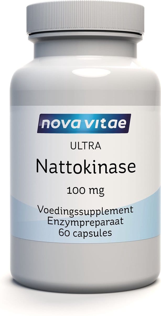 Nova Vitae - Nattokinase Ultra - 2000 FU - 100 mg - 60 capsules