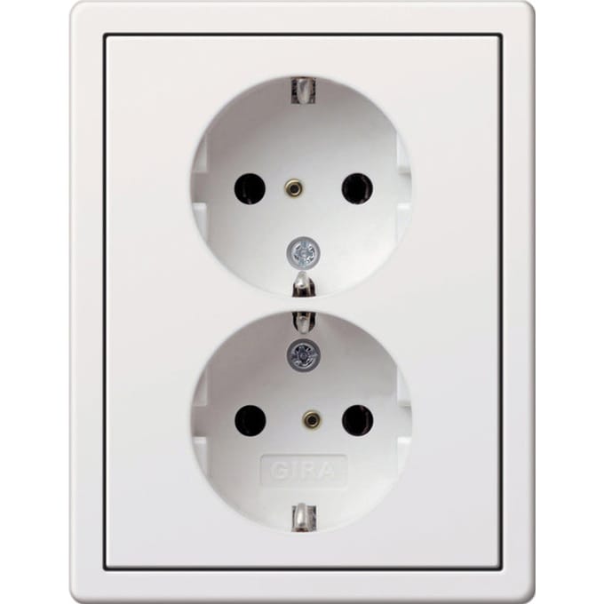 Gira Wandcontactdoos F100 (WCD-schakelmateriaal) - 0780112 - E2TCG