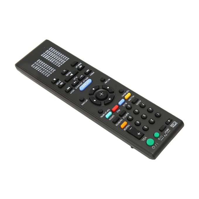 Télécommande du lecteur Facile d'accès ABS Multifonction Télécommande DVD pour RMT BDP S185 RMT black