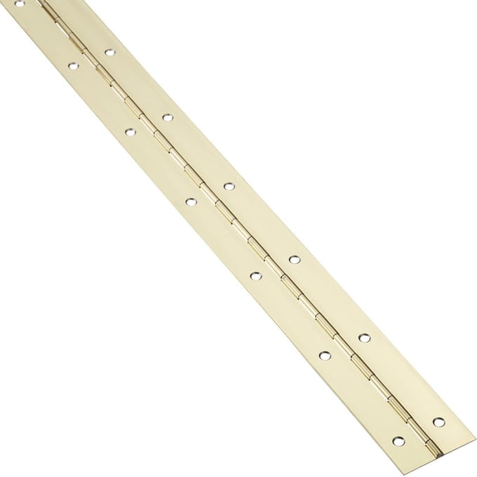 Pianoscharnier 1000 x 40 x 1,0 mm Messing-look Deurscharnier van SOTECH
