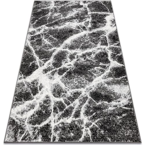 Kleden Rugsx Tapijt BCF Morad MARMUR marmer - antraciet 60x110 cm