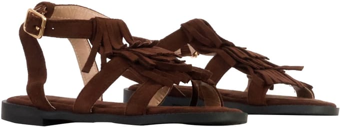 Sandalen met bandjes van R and BE